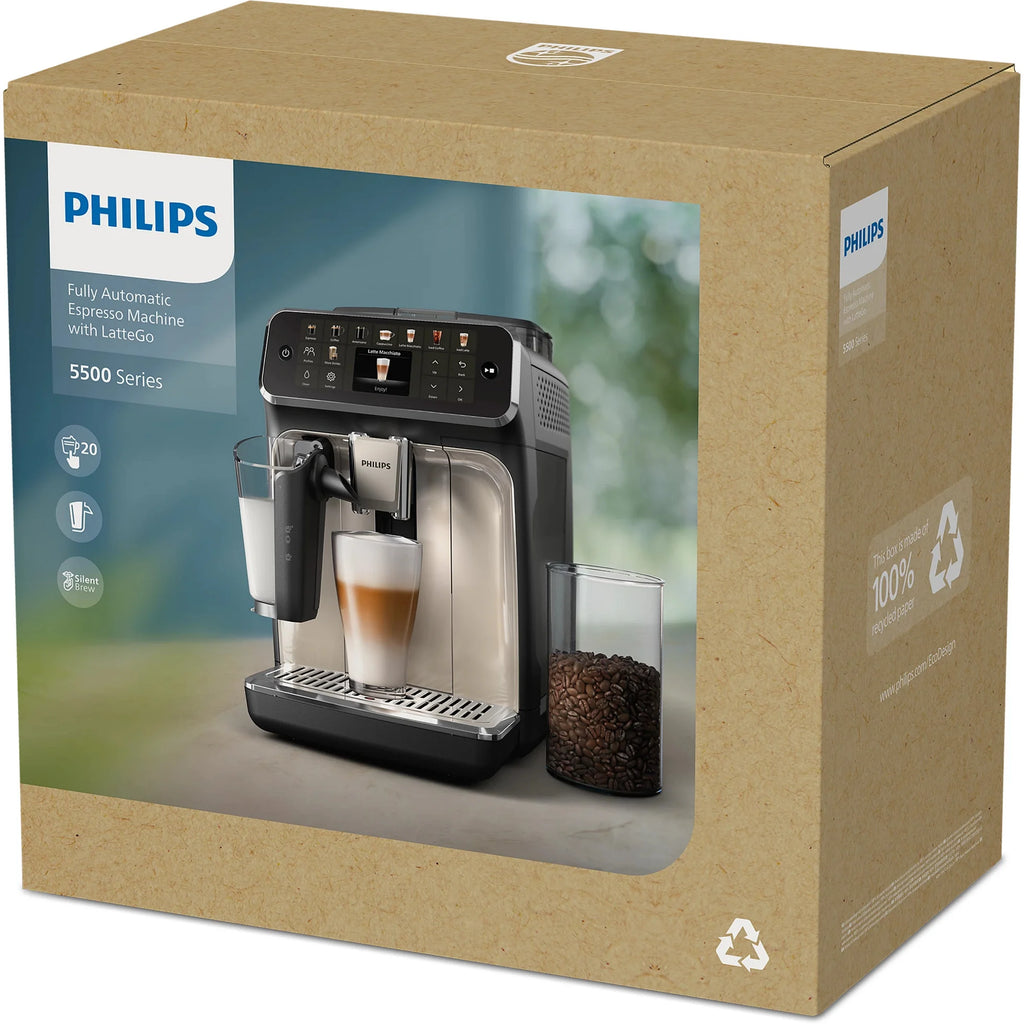 Philips LatteGo Serie 5400 EP5447/90 Kaffeevollautomat – Espressomaschine